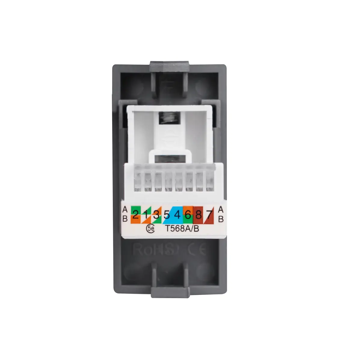 SmartinHuis - CAT 5E - Module 1/2 - Wit - Afbeelding 4