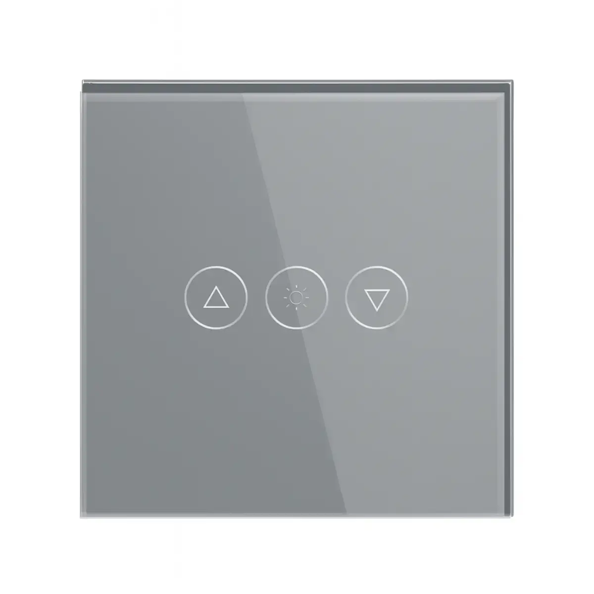 SmartinHuis - Slimme enkelpolige dimmer - Grijs - Fase-afsnijding - Kristalglas - Wifi - 1 lamp - Afbeelding 2