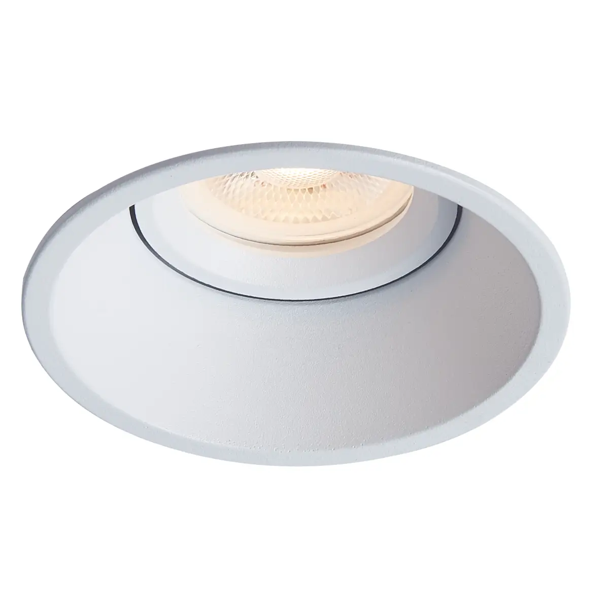 Inbouwspot - Rond Ø85mm – Kantelbaar - Wit - GU10 Fitting – Aluminium – IP20 - Afbeelding 2
