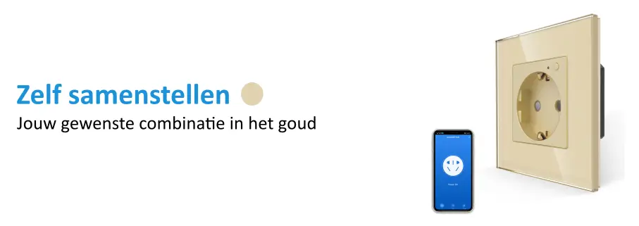 SmartinHuis Zelf-samenstellen-Goud Zelf samenstellen - Meer informatie  
