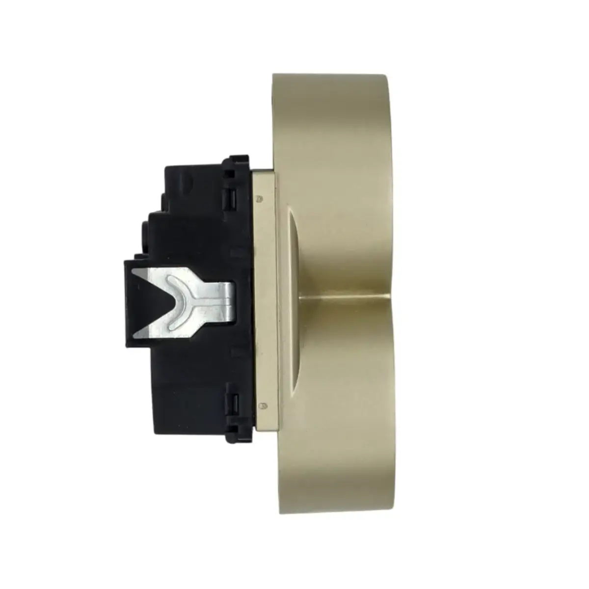 SmartinHuis - Module - Dubbel stopcontact - Goud - Afbeelding 2