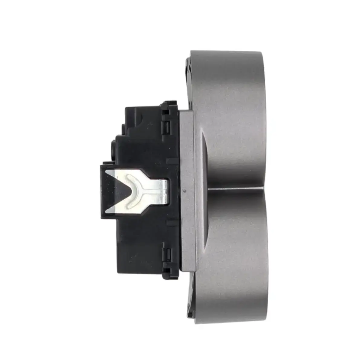 SmartinHuis - Module - Dubbel stopcontact - Grijs - Afbeelding 2
