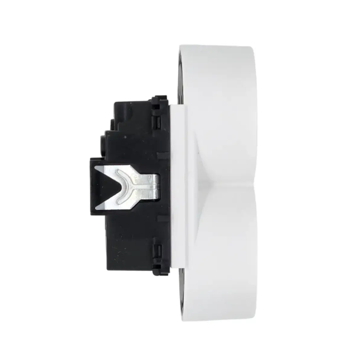 SmartinHuis - Module - Dubbel stopcontact - Wit - Afbeelding 2
