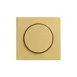 SmartinHuis – Module - Mechanische enkelpolige dimmer – Goud – Kristalglas – Touch – 1 lamp