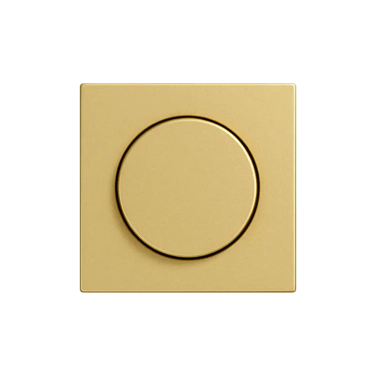 SmartinHuis – Module - Mechanische enkelpolige dimmer – Goud – Kristalglas – Touch – 1 lamp