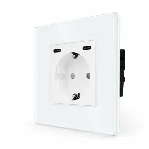 SmartinHuis Enkelvoudig-stopcontact-USB-CC-Schuin-Wit-300x300 Schakelmateriaal