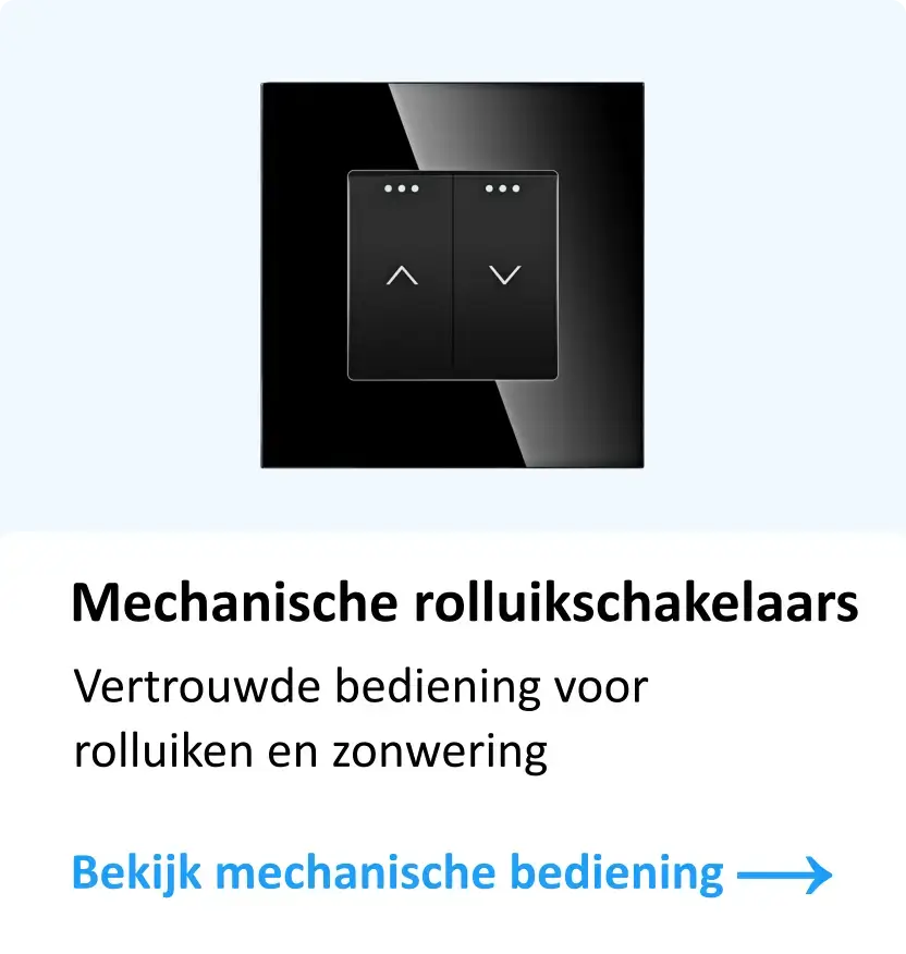 SmartinHuis Mechanische-rolluikschakelaars Schakelaars en dimmers  
